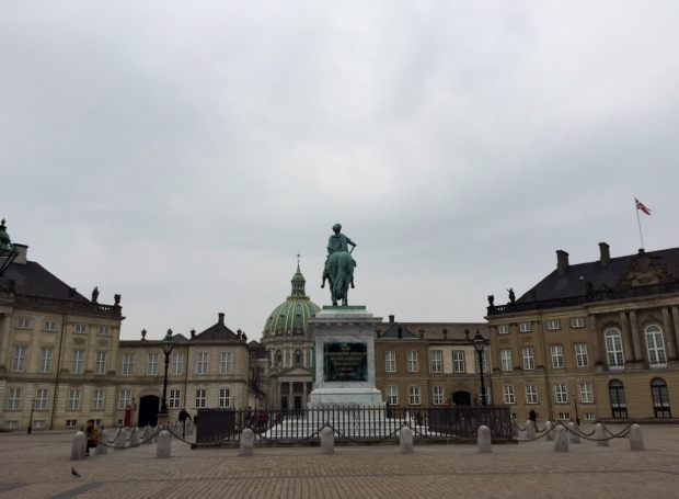 Amalienborg Slot, Copenhagen, Denmark