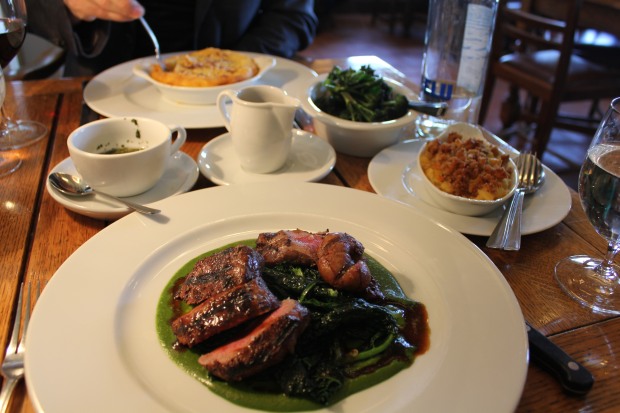 Mains at The Wellington Arms in Baughurst 